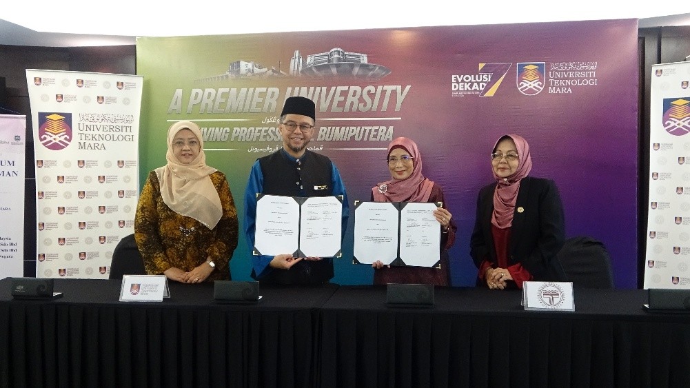 Majlis Menandatangani Memorandum Persefahaman (MoU) Persatuan Penterjemah Malaysia (PPM) dengan Akademi Pengajian Bahasa, Universiti Teknologi MARA (UiTM)